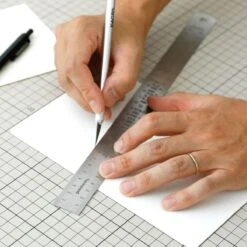 Hightide Stainless Steel Ruler -Stationery Sale Shop 000000009011 04 xl