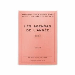 Hightide 2024 Les Agendas De L'Année Diary [A6] -Stationery Sale Shop 000000010152 04 xl