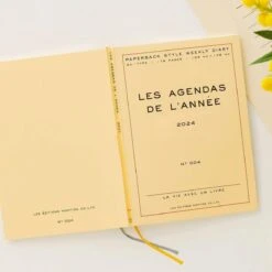 Hightide 2024 Les Agendas De L'Année Diary [A6] -Stationery Sale Shop 000000010152 33 xl