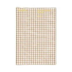 Hightide 2024 Gingham Monthly Diary [B6] -Stationery Sale Shop 000000010171 07 l