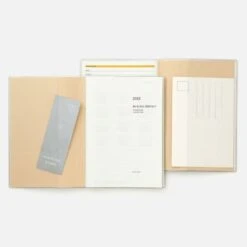 Hightide 2024 Gingham Monthly Diary [B6] -Stationery Sale Shop 000000010171 24 l