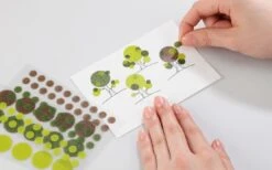 Stalogy Masking Dots - Circular Masking Tape Patches (5mm) -Stationery Sale Shop 006 detail gallery 11