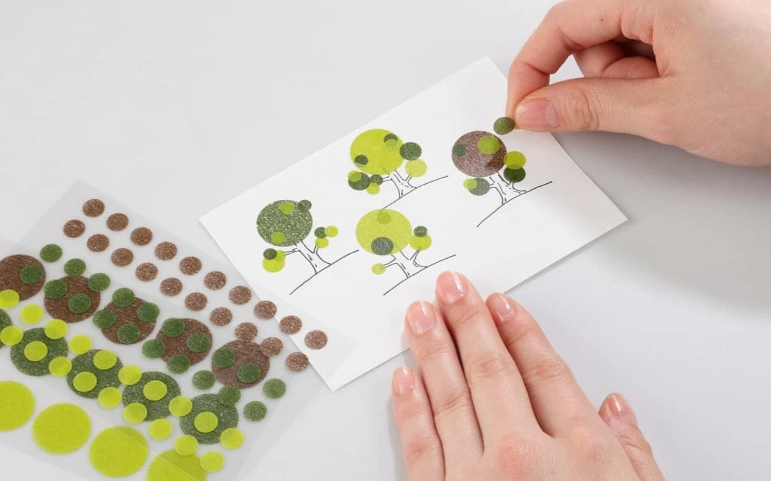 Stalogy Masking Dots - Circular Masking Tape Patches (16mm) 15 Stalogy Masking Dots - Circular Masking Tape Patches (16mm) - Image 15