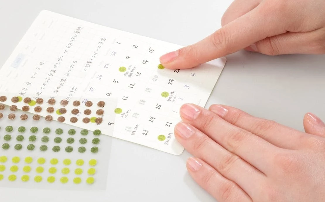 Stalogy Masking Dots - Circular Masking Tape Patches (8mm) 2 Stalogy Masking Dots - Circular Masking Tape Patches (8mm) - Image 2