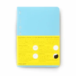 Stalogy 1/2 Year Notebook (A6) -Stationery Sale Shop 1 2 year a6 blue