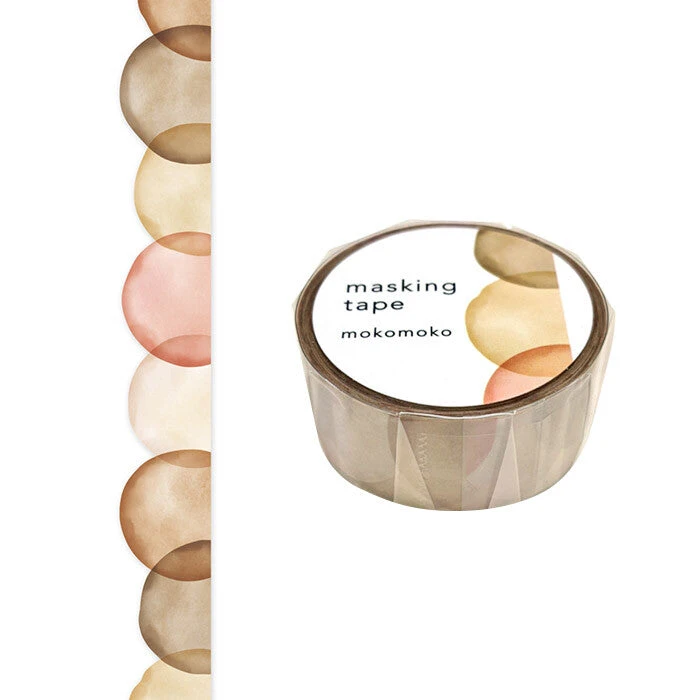 Mind Wave Die Cut Masking Tape - Mokomoko 1 Mind Wave Die Cut Masking Tape - Mokomoko