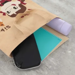 Fujiya Peko-chan & Shibata Shiba Inu Canvas Tote Bag 13 Fujiya Peko-chan & Shibata Shiba Inu Canvas Tote Bag -Stationery Sale Shop 11277211 1008