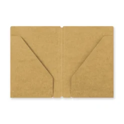 TRAVELER'S Company Passport Notebook Refill 010 [Kraft File] -Stationery Sale Shop 14334006 a