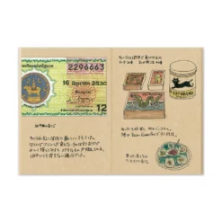 TRAVELER'S Company Passport Notebook Refill 009 [Kraft Paper] -Stationery Sale Shop 14373006 c