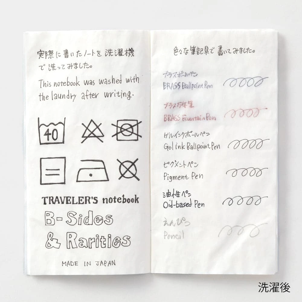 TRAVELER'S Notebook Refill Washable Paper 6 TRAVELER'S Notebook Refill Washable Paper - Image 6
