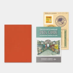 TRAVELER'S Notebook 2024 Passport Refill [Monthly] -Stationery Sale Shop 14475006 a