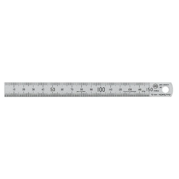 Kokuyo Stainless Steel Ruler - 15cm 1 Kokuyo Stainless Steel Ruler - 15cm