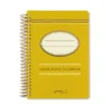 Midori -- Colour Paper Notebook (A7) -- Mustard