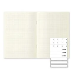 MD Paper Notebook Light 3-pack [Grid A5] -Stationery Sale Shop 15214006 b 1