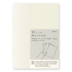 MD Paper Notebook Light 3-pack [Lined A5]