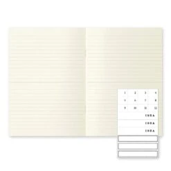 MD Paper Notebook Light 3-pack [Lined A5] -Stationery Sale Shop 15220006 b