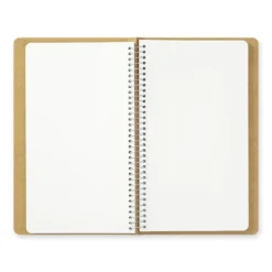 TRAVELER'S Company Spiral Ring Notebook A5 Slim [MD White] -Stationery Sale Shop 15245006 c