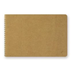 TRAVELER'S Company Spiral Ring Notebook B6 [MD White] -Stationery Sale Shop 15250006 a