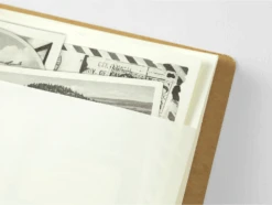 TRAVELER'S Company Spiral Ring Notebook [B6 Paper Pocket] -Stationery Sale Shop 15251006 d