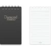 Midori Diamond Memo Lined Notepad (S) Black