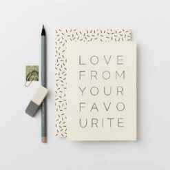 Katie Leamon Greeting Card[ Love From Your Fav]