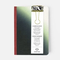 Papier Tigre Pocket Notebooks, The 3 Mercury -Stationery Sale Shop 3 pocket notebooks mercury 1