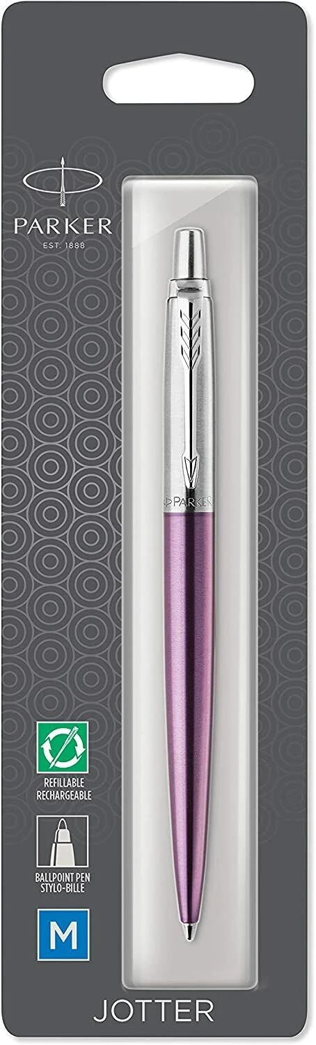 Parker® Parker Jotter Ballpoint Pen, Victoria Purple 2 Parker® Parker Jotter Ballpoint Pen, Victoria Purple - Image 2