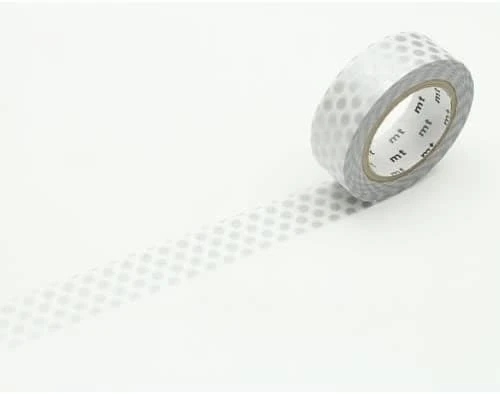 MT Masking Tape, Dot Silver 1 MT Masking Tape, Dot Silver