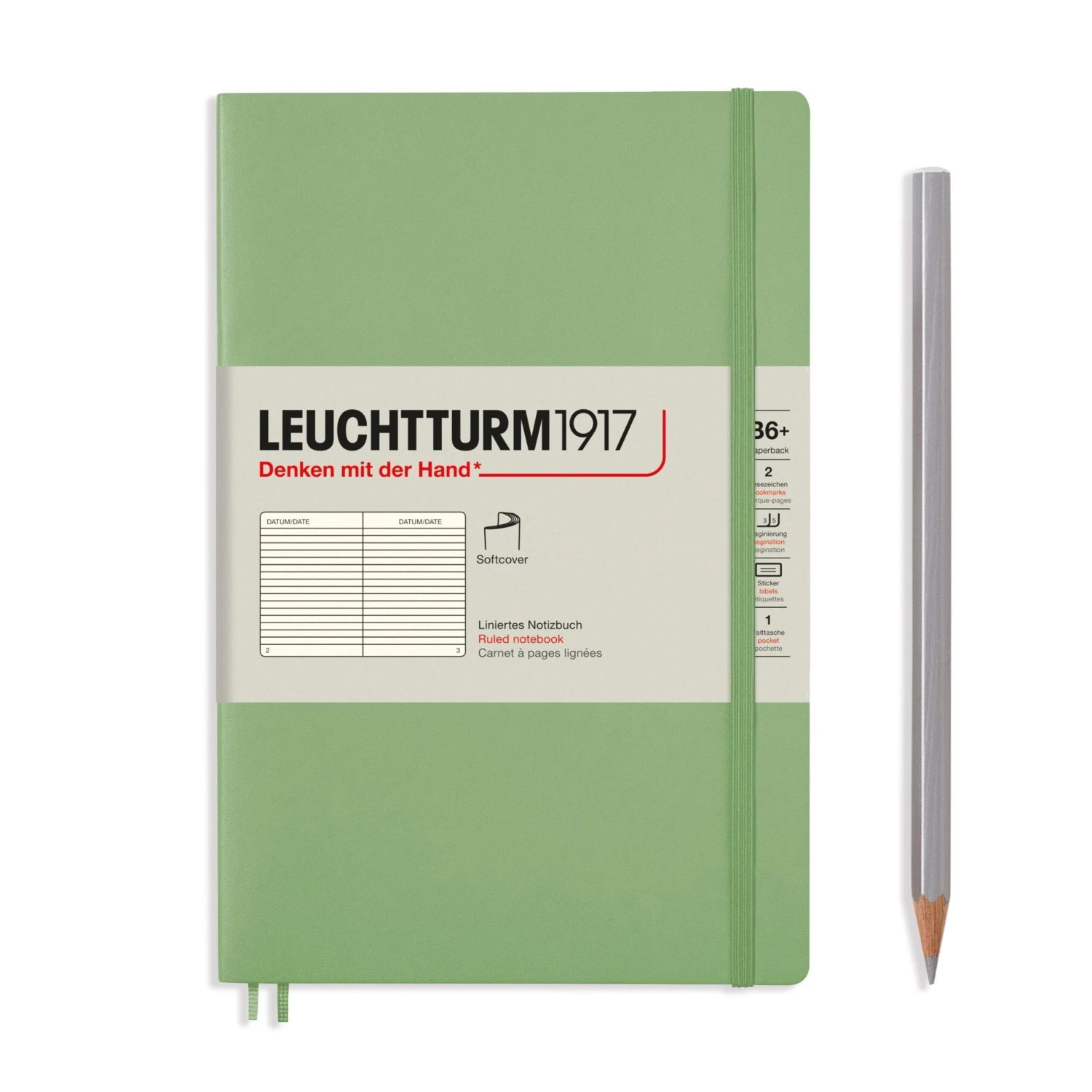 Leuchtturm1917 Softcover Sage B6 3 Leuchtturm1917 Softcover Sage B6 - Image 3