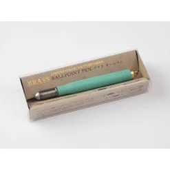 TRAVELER'S Company Brass Ballpoint Pen [Factory Green] -Stationery Sale Shop 36728006 b