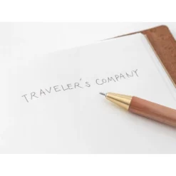 TRAVELER'S Company Brass Ballpoint Pen [Factory Green] -Stationery Sale Shop 36728006 e