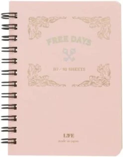 LIFE Free Days Ring Notebook [B7] -Stationery Sale Shop 41B6w1JRrHL. AC