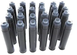 24 Standard International Short Fountain Pen Ink Cartridges, Black -Stationery Sale Shop 41aC SI8YL. AC