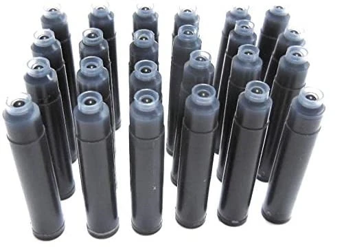 24 Standard International Short Fountain Pen Ink Cartridges, Legal Blue 3 24 Standard International Short Fountain Pen Ink Cartridges, Legal Blue - Image 3