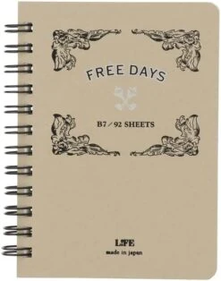 LIFE Free Days Ring Notebook [B7] -Stationery Sale Shop 41mbpGB3heL. AC e4b7c61d 181b 489a 97f6 1f179d7794a4