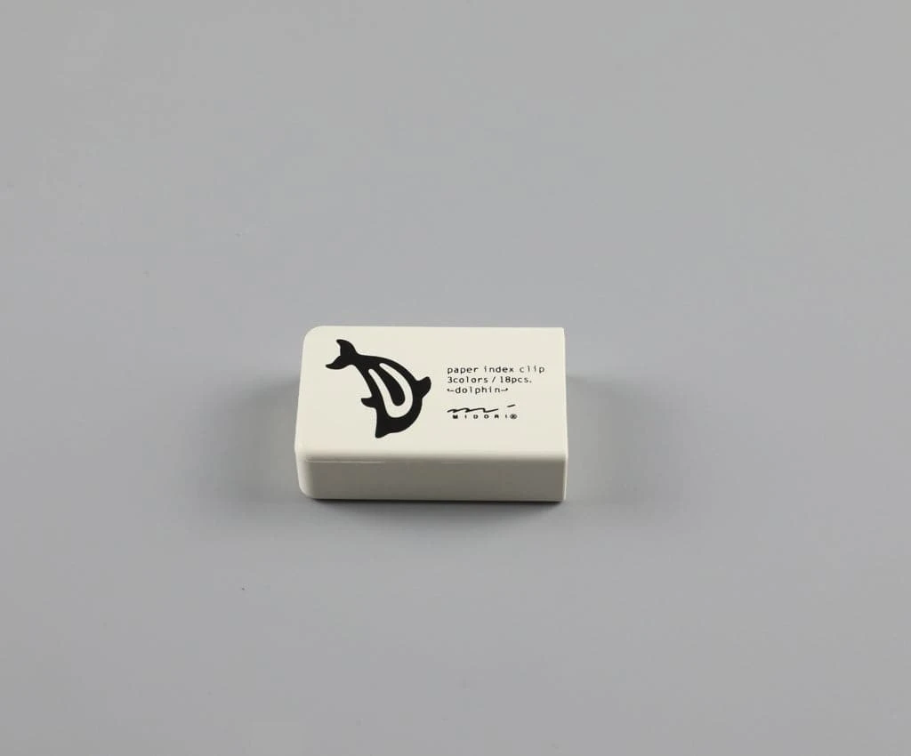 Midori Paper Index Clips -- Dolphin 1 Midori Paper Index Clips -- Dolphin