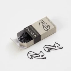 Midori D-Clips Mini -- Stretching Cat Paperclips -Stationery Sale Shop 43350 3