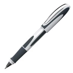 Schneider® Schneider Ray Cartridge Filled Rollerball Pen, White & Dark Gray