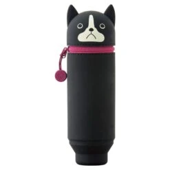 LIHIT LAB PuniLabo Stand Pen Case - Boston Terrier