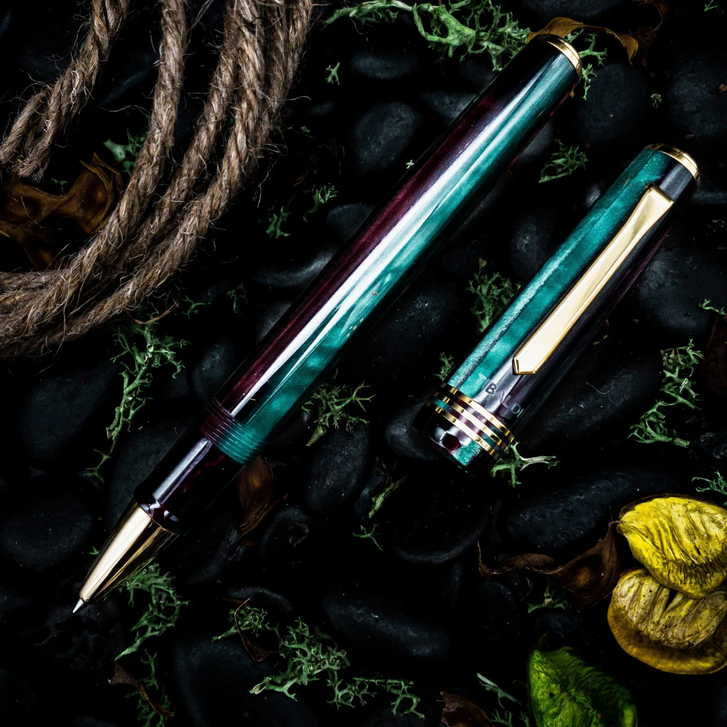 Tibaldi N60 Zazou Green Rollerball Pen 1 Tibaldi N60 Zazou Green Rollerball Pen