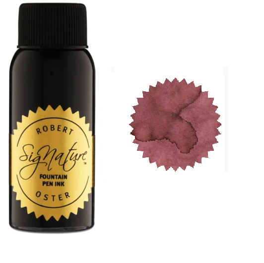 Robert Oster Fountain Pen Ink Bottle, 50ml, Australis Rose 1 Robert Oster Fountain Pen Ink Bottle, 50ml, Australis Rose