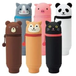 LIHIT LAB PuniLabo Stand Pencil Case - Shiba