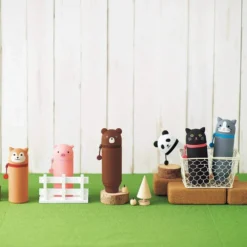 LIHIT LAB PuniLabo Stand Pen Case - White Cat -Stationery Sale Shop 61xn 6c7u l. sl1000 2 1 1 1