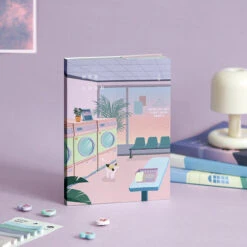 Iconic Haru Line Notebook [A5] -Stationery Sale Shop 64aea683cd10a937e115fafb5b5a5bd3