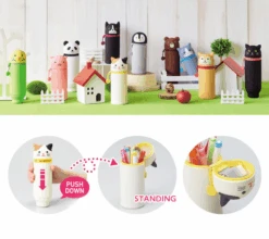 LIHIT LAB PuniLabo Stand Pen Case - Penguin -Stationery Sale Shop 6534271 1009 1