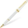 Cross® Cross Bailey Light Fountain Pen, Polished White & Gold