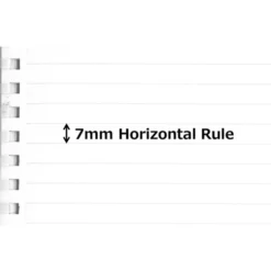 Kokuyo Soft Ring Natural Notebook B5 -Stationery Sale Shop 7mmhorizontalrule a97d9e5f 827a 4772 9f80 bc2c0566a623