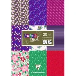 Clairefontaine Paper Touch- Printed Sheets- Hiver Floral