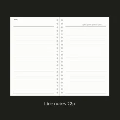 Paperian Archive Undated Weekly Planner -Stationery Sale Shop Archive Spiral Undated Weekly Planner V2 20 42460