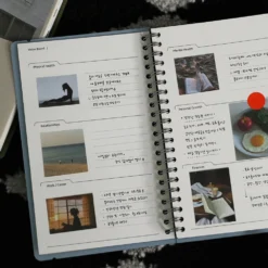 Paperian Archive Undated Weekly Planner -Stationery Sale Shop Archive Spiral Undated Weekly Planner V2 24 14056